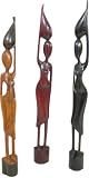 13 Pegele Woman Wood Carving From Senegal