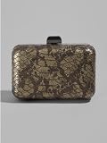 GUESS by Marciano Snake Embossed Minaudiere