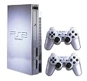 Sony Silver Playstation 2 Console with Extra Controller (PS2)