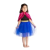 Frozen Princess Anna Costume for Dress up (L (5-6 Years))
