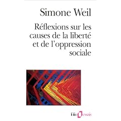 Reflexions sur les causes de la liberte et de l'oppression soci