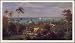 Bahamas Harbour 1882 by Albert Bierstadt. Size 35.00 inches width by 22.80 inches height. High Quality Art Poster Print