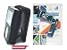 Black Leather Case for Creative Zen Vision M + Screen Protector for Creative Zen Vision