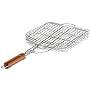 Mr. Bar-B-Q Oversized Silver Nonstick Grilling Basket