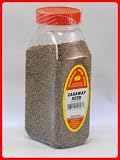 CARAWAY SEED FRESHLY PACKED IN LARGE JARS, spices, herbs, seed, seasonings