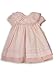 Judy Lynn - Toddler Girls Short Sleeved Dress, Pink, White