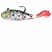 1 Gummifisch Shad montiert Regenbogenforelle 40g