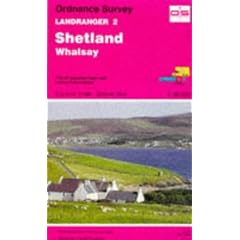 Shetland - Whalsay (Landranger Maps)