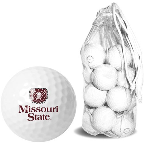Southwest Missouri State Bears Ncaa 15 Golf Ball Clear Pack