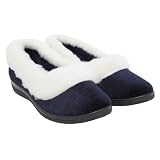 Ladies/Womens Soft Indoor Footwear/Slippers