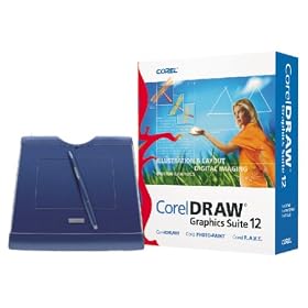 CorelDRAW Graphics Suite 12 & Free Wacom Graphire3 Classic bundle