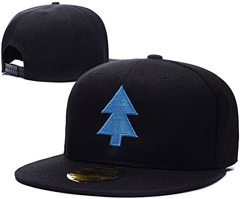 HEJIAXIN Gravity Falls Dippers Logo Adjustable Snapback Embroidery Hats Caps