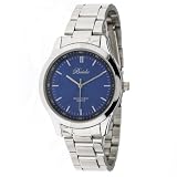 Breda Men's 4116_Blue Theron Classic Metal Bracelet Watch