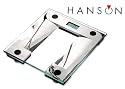 (HANSON) Electronic Bathroom Scales Glass & Chrome (HX400)