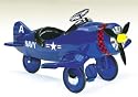 Corsair Navy Pedal Plane