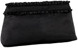 Toss Designs Ruffle Satin Clutch