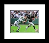 Oakland Raiders Darren McFadden 2011 Running Action Framed Picture 8x10