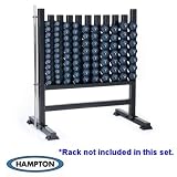 Hampton Neoprene Coated Aerobic Hex Dumbbell Set