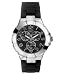 Sporting Goods : GUESS Black Rubber Strap Watch