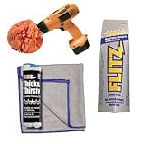 Flitz 6 Orange Buff 'n Polish Ball Kit - 150