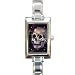 Limited Edition Violano Italian Charm Rectangle Watch Skull Goth Art