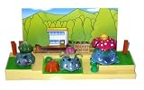 Tomy Pokemon Figure Playground Playset w/ Bulbasaur, Ivysaur, Venusaur Figures