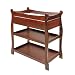 Sleigh Changing Table with Drawer - Cherry