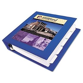 Framed View Binder With One Touch Locking EZD Rings, 1-1/2 Capacity, Royal Blue