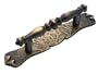 Amerock BP176C-AE  Antique English Pull with Backplate