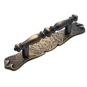 Amerock BP176C-AE  Antique English Pull with Backplate