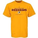 Washington Redskins Yellow Critical Victory T-shirt