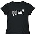 T-Shirt Womens Black " GOT Horse Racing ? / SIGN " Sports