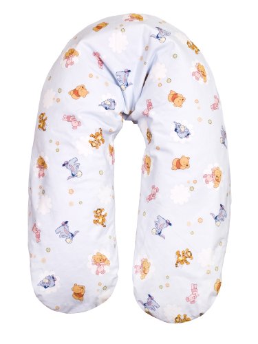 Julius Zöllner 4670010003 - Baby Pooh and Friends Stillkissen Banane / Perlenfüllung, 190 cm (Außenmaß)