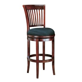 Hillsdale 4390-830 Oakview Swivel Bar Stool, Cherry by Hillsdale Furniture