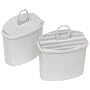 Braun KWF2 Pure Aqua Brita Water Filters x2