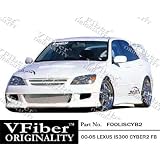 FK00LISCYB2-Lexus IS300 00-05 4dr VFiber FRP Cyber2 4-piece Body Kit by VFiber