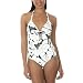 Apparel : Merona® 1-pc. Halter Swimsuit - Black/ White