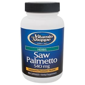 Vitamin Shoppe - Saw Palmetto, 540 mg, 100 capsules
