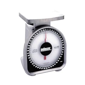 Pelouze Y50 50-lb.Capacity Heavy-Duty Mechanical Package Scale, 6 x 4-3 4 Platform by Pelouze