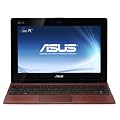 Asus X101 25,7 cm (10,1 Zoll) Netbook (Intel Atom N455, 1,6GHz, 1GB RAM, 32GB SSD, Intel 3150, Win 7 Starter) rot