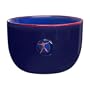 Kosta Boda Jupiter Bowl, Black/Red