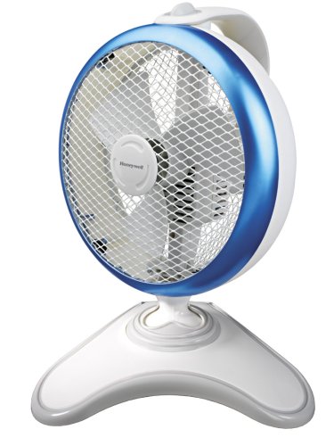  Honeywell HT-700WBE Tischventilator 17,8 cm Flügeldurchmesser weiß/blau