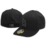 Cardinals New Era Men's 59FIFTY Black On Black Cap