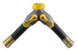 LR Nelson Dual Flexible Hose Adapter with 2 Outlets #2504