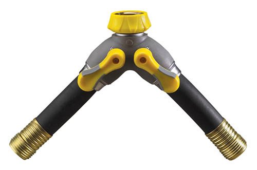 LR Nelson Dual Flexible Hose Adapter with 2 Outlets #2504