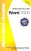 Software Training Guides - Word 2000 [1999]