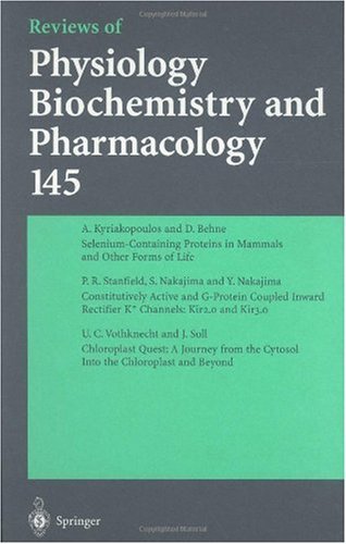 Reviews of Physiology, Biochemistry and Pharmacology 145