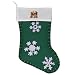 Felt Christmas Stocking Green Halloween Let's Boogie Jack-o-Lantern Pumpkin