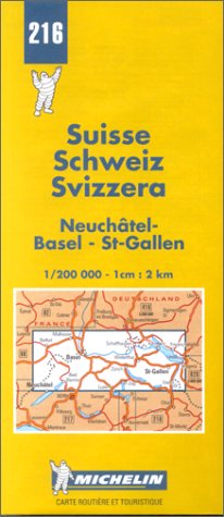 Neuchatel Basel St. Gallen (Regional Maps)