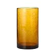 Tall Glass Tumblers Set of 6 - Amber